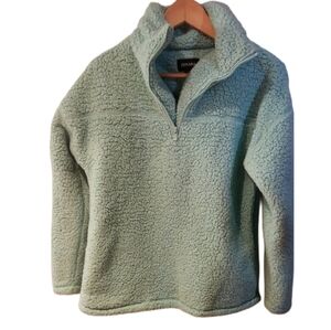 Zenana Teal Teddy Jacket‎ Plush Fleece Cozy Size Small